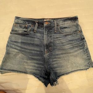 Madewell The Perfect Jean Short Size 29